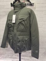 CP Company 220A  Micro-M Down Field Jacket in Green - XL / 26” P2P - Image 6