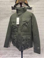 CP Company 220A  Micro-M Down Field Jacket in Green - XL / 26” P2P - Image 7