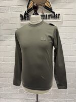 CP Company 055A Mercerized Light Jersey 70/2 T-Shirt in Grape Leaf  - 

XS / 19.5” P2P - Image 3