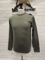 CP Company 055A Mercerized Light Jersey 70/2 T-Shirt in Grape Leaf  - 

XS / 19.5” P2P - Image 3