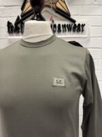 CP Company 055A Mercerized Light Jersey 70/2 T-Shirt in Grape Leaf  - 

XS / 19.5” P2P - Image 2