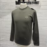 CP Company 055A Mercerized Light Jersey 70/2 T-Shirt in Grape Leaf  - 

XS / 19.5” P2P