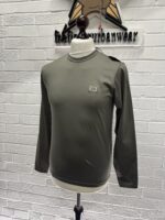 CP Company 055A Mercerized Light Jersey 70/2 T-Shirt in Grape Leaf  - 

XS / 19.5” P2P