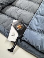 CP COMPANY 016A Chrome R Down Jacket in Blue -    XXL / 26” P2P - Image 4