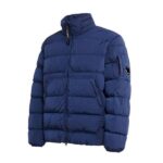 Brand New CP COMPANY 016A Chrome R Down Jacket in Estate Blue
