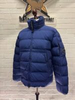 Brand New CP COMPANY 016A Chrome R Down Jacket in Estate Blue - Image 8