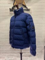 Brand New CP COMPANY 016A Chrome R Down Jacket in Estate Blue - Image 10