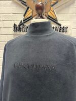 CP Company 273A Brushed & Emerized Diagonal Fleece Sweatshirt in blue - Image 7