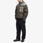 CP COMPANY 032A CHROME-R MIXED GOGGLE DOWN JACKET  -  GRAPE LEAF - Image 18