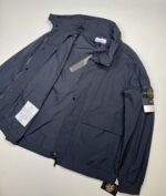 STONE ISLAND 41626 MICRO TWILL JACKET IN NAVY XXL / P2P 26” - Image 2