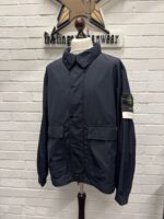 STONE ISLAND 41626 MICRO TWILL JACKET IN NAVY XXL / P2P 26” - Image 3