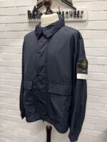 STONE ISLAND 41626 MICRO TWILL JACKET IN NAVY XXL / P2P 26” - Image 7