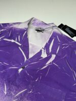 STONE ISLAND 12393 LIGHT REACTING ‘LUCE’ PRINT TECHNIQUE SHIRT - LAVENDERLarge /  P2P 23” - Image 3
