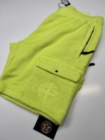 STONE ISLAND BERMUDA SHORTS 64453 DIAGONAL STRETCH FRENCH TERRY_GARMENT DYEDXXL / w38” - Image 4