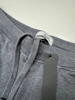 STONE ISLAND STELLINA 61451 COTTON FLEECE_GARMENT DYED BERMUDA SHORTS - GREY XXL / w38” - Image 2