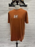 CP COMPANY 30/1 Jersey T-shirt in orange 

Large / p2p 21.5” - Image 3