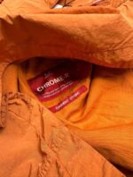 C.P. COMPANY 095A Chrome-R Zipped Overshirt in Orange (438 Bombay Brown) - Image 8