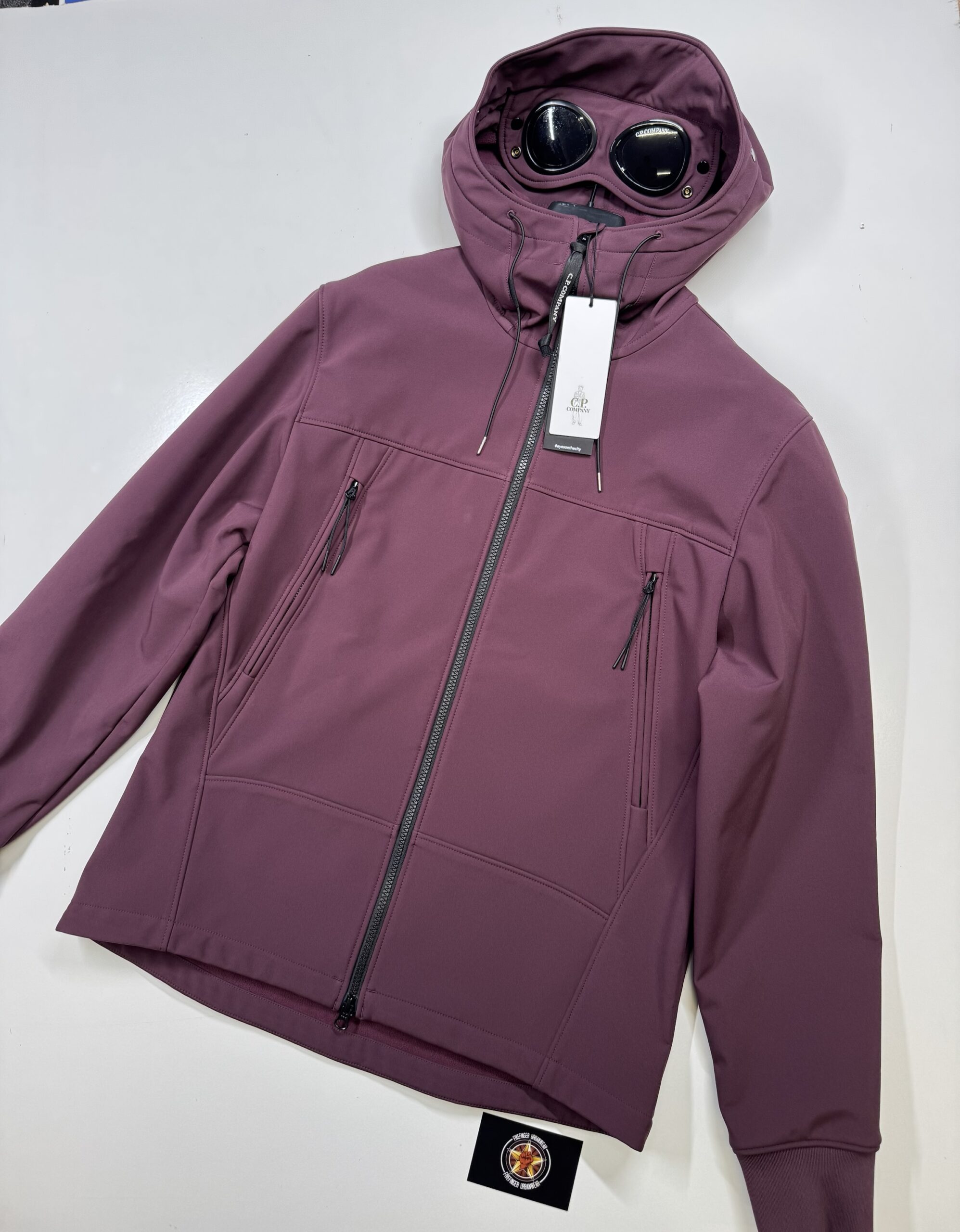 img_7651 CP Company 012A  C.P. Shell-R fleece lined Jacket in potent purple -  Large.  / P2P 22” - Image 1