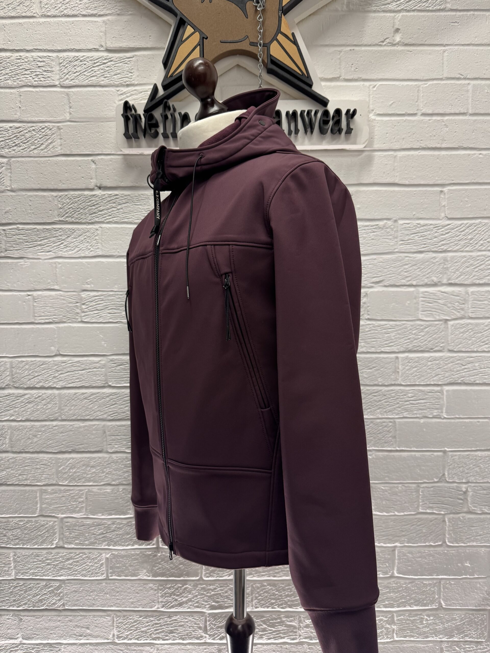 img_7657 CP Company 012A  C.P. Shell-R fleece lined Jacket in potent purple -  Large.  / P2P 22” - Image 7