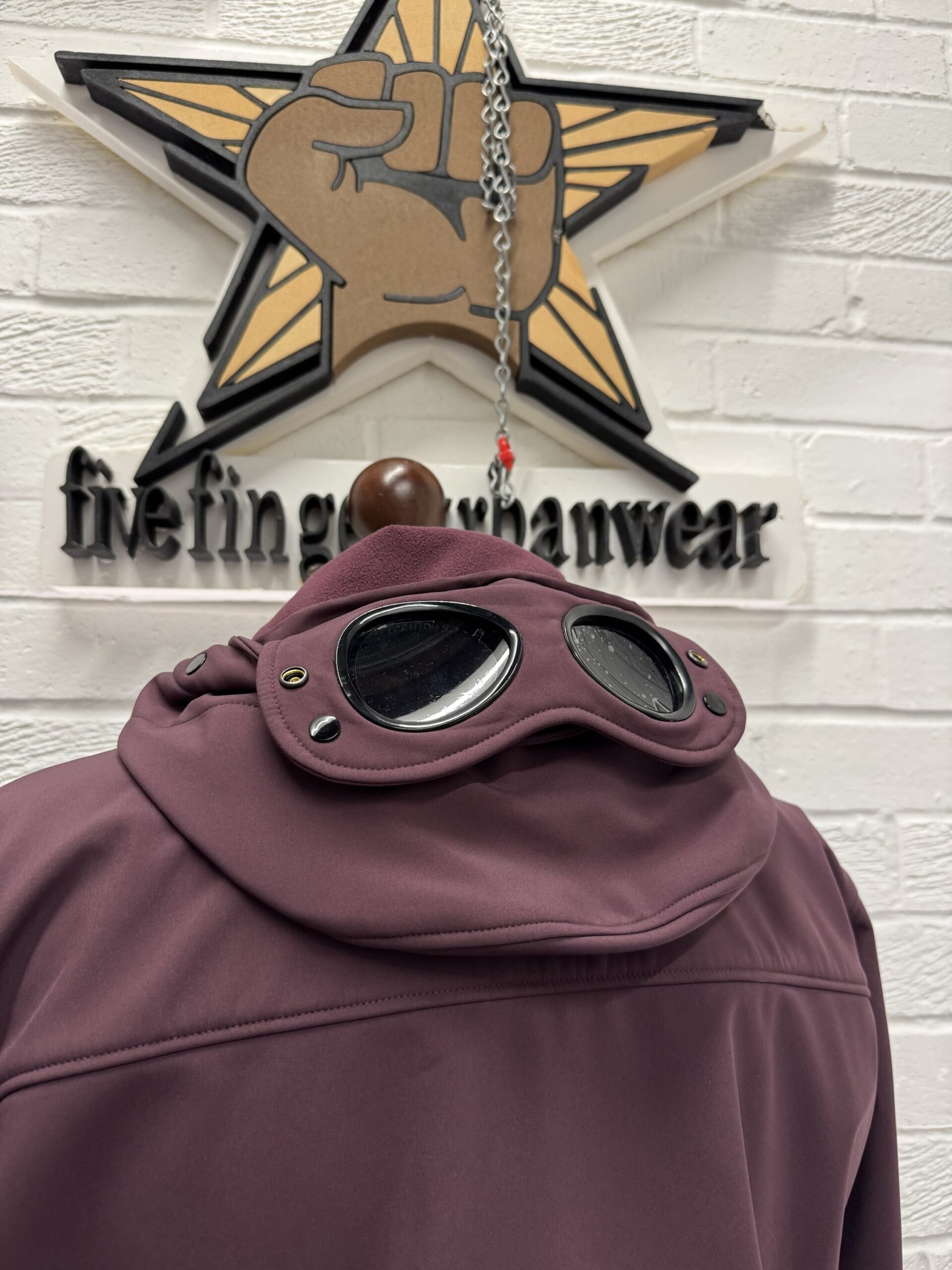 img_7660 CP Company 012A  C.P. Shell-R fleece lined Jacket in potent purple -  Large.  / P2P 22” - Image 10