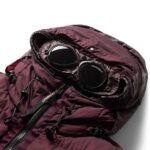 CP COMPANY 266A GOGGLE BI-TM DOWN JACKET IN POTENT PURPLE. - Image 2