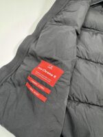 CP COMPANY ECO CHROME MIXED DOWN GILET VEST IN BLACK -   Medium / p2p 23” outer - Image 6