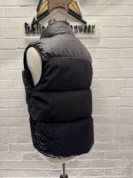 CP COMPANY ECO CHROME MIXED DOWN GILET VEST IN BLACK -   Medium / p2p 23” outer - Image 11