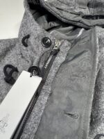CP Company La Mille Shetland goggle jacket in grey  - Size Large / 24”p2p - Image 4