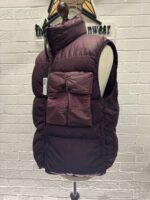CP COMPANY ECO CHROME MIXED DOWN GILET VEST IN POTENT PURPLE -   XXXL / p2p 28” outer - Image 8