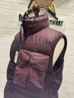 CP COMPANY ECO CHROME MIXED DOWN GILET VEST IN POTENT PURPLE -   XXXL / p2p 28” outer - Image 9