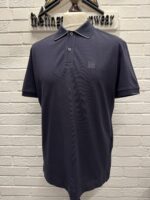 C.P Company STRETCH PIQUET POLO SHIRT IN NAVY  - Large. p2p 22”