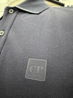 C.P Company STRETCH PIQUET POLO SHIRT IN NAVY  - Large. p2p 22” - Image 3