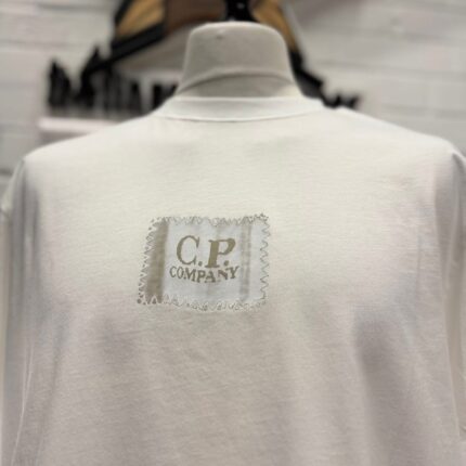 CP COMPANY 029A 30/1 Jersey T-shirt in White