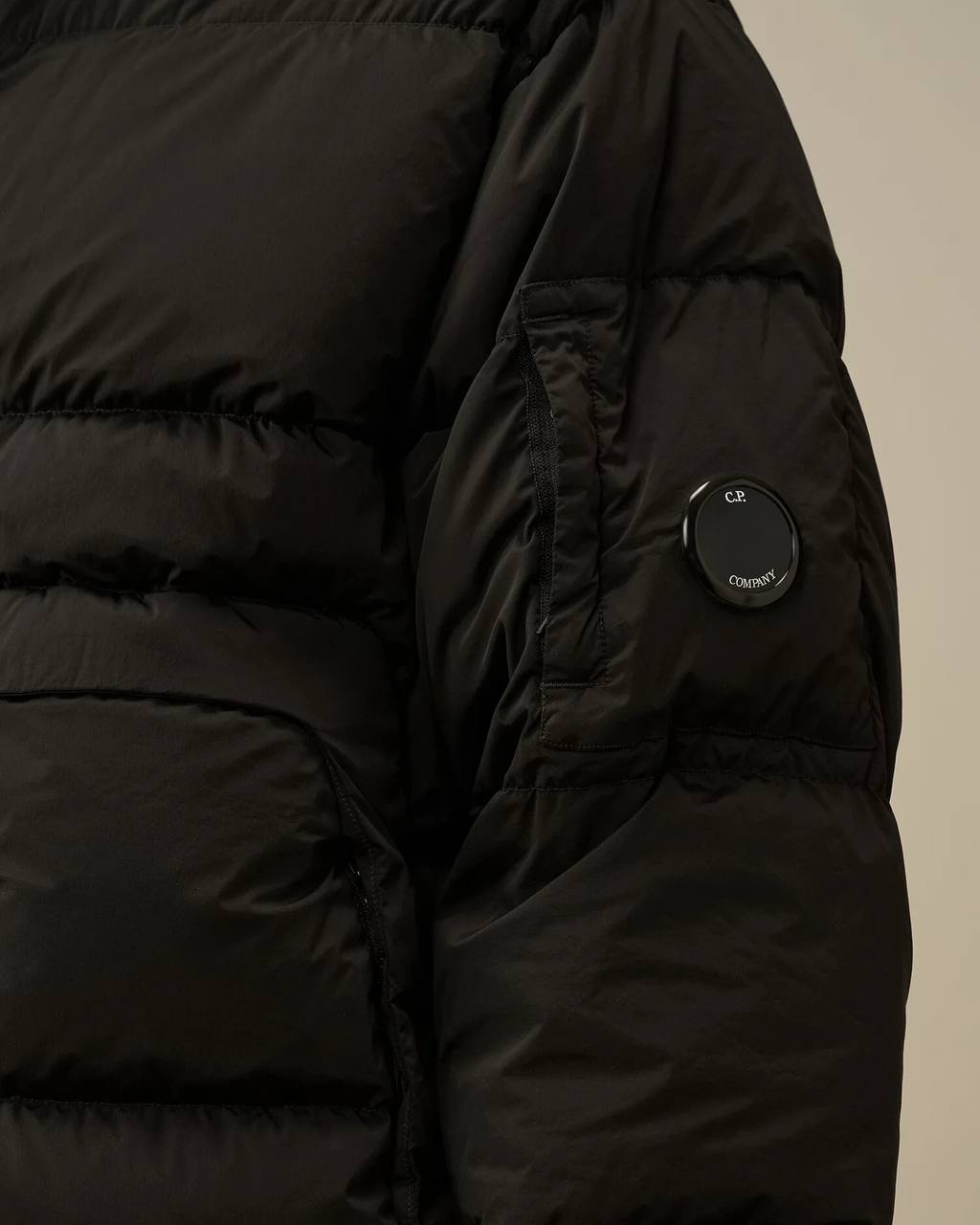 img_8522-3 CP COMPANY 032A CHROME-R MIXED GOGGLE DOWN JACKET - PURPLE - Large / 24” P2P - Image 15