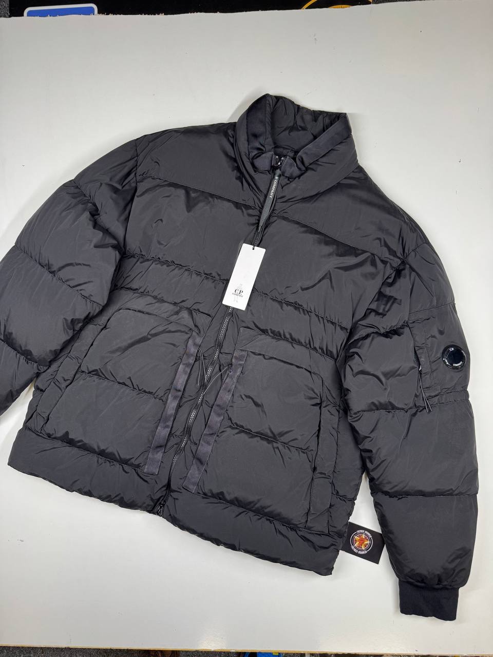 img_8523-3 CP COMPANY 032A CHROME-R MIXED GOGGLE DOWN JACKET - PURPLE - Large / 24” P2P - Image 24