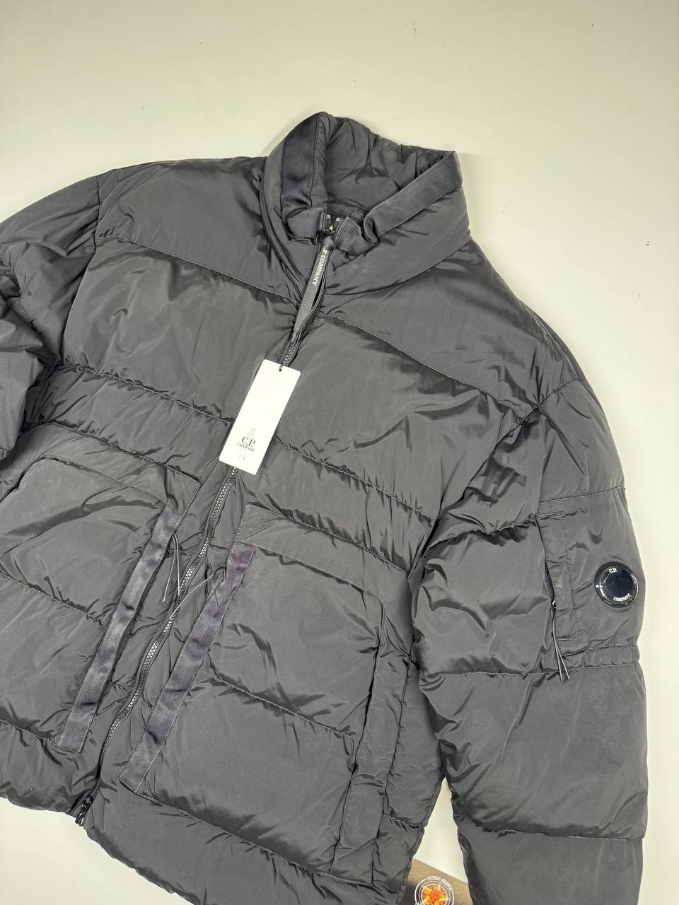 img_8524-3 CP COMPANY 032A CHROME-R MIXED GOGGLE DOWN JACKET - PURPLE - Large / 24” P2P - Image 18
