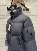 CP COMPANY 265A LENS BI-TM DOWN JACKET IN BLUE 995 - Image 5