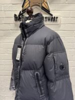 CP COMPANY 265A LENS BI-TM DOWN JACKET IN BLUE 995 - Image 5