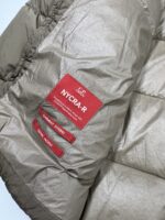 CP COMPANY NYCRA-R DOWN JACKET IN VINTAGE KHAKI  - Large / 24” P2P - Image 5