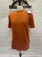 CP COMPANY 164A  30/1 Jersey T-shirt in Pumpkin Orange