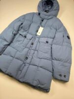 CP Company 203A Flatt Nylon Long down hooded jacket -     Large / p2p 24.5” - Image 2