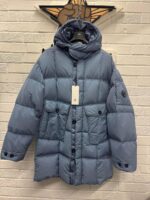 CP Company 203A Flatt Nylon Long down hooded jacket -     Large / p2p 24.5” - Image 6