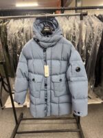 CP Company 203A Flatt Nylon Long down hooded jacket -     Large / p2p 24.5” - Image 10