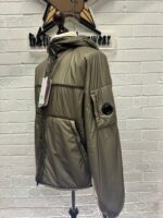 C.P. COMPANY 038A NADA SHELL LENS JACKET WITH PRIMALOFT - VINTAGE KHAKI - Large  / 23” P2P - Image 7