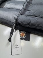 CP COMPANY NYCRA-R DOWN JACKET IN SMOKE GREY - Image 5