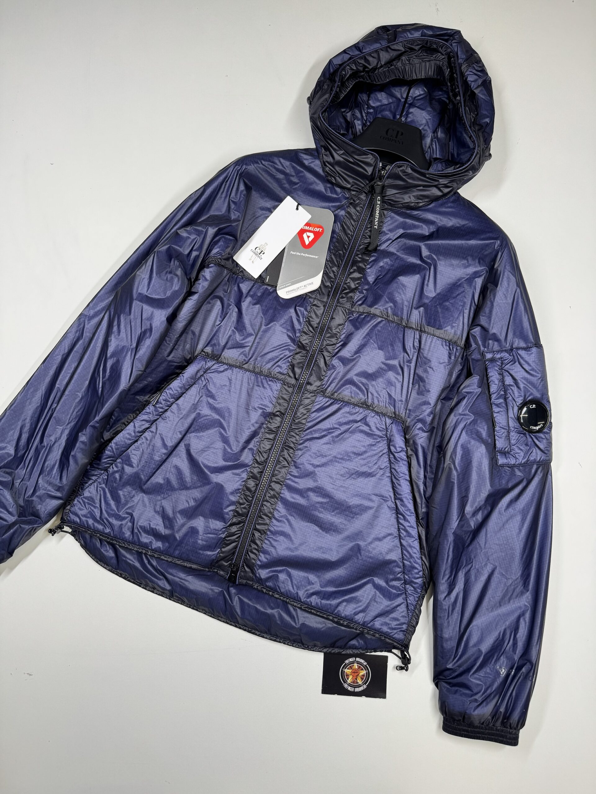 img_8696-2 C.P. COMPANY 038A NADA SHELL LENS JACKET WITH  PRIMALOFT  - Small   / 21” P2P - Image 1