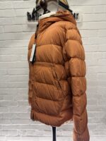 CP COMPANY 079A Chrome R Down Jacket in Bombay Brow Orange - Image 7