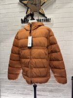 CP COMPANY 079A Chrome R Down Jacket in Bombay Brow Orange - Image 13