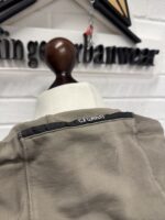 CP COMPANY 057A GARMENT DYED LIGHT FLEECE OPEN HOODED SWEATSHIRT IN WALNUT 359 - Large / P2P 23” - Image 6