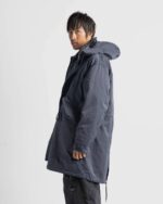 CP COMPANY MICRO KEI EXPLORER LONG PARKA 2 in 1 JACKET - BLACK SAND - Large / P2P 25” outer measurement - Image 13